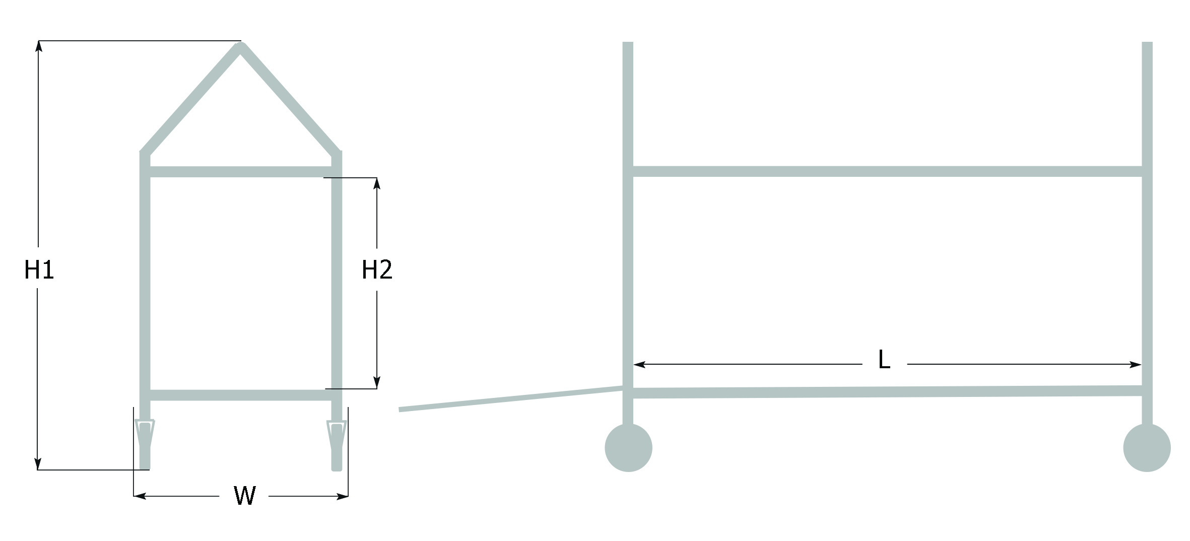 B-G Racing Wheel and Tyre Trolley, Pit Lane Equipment