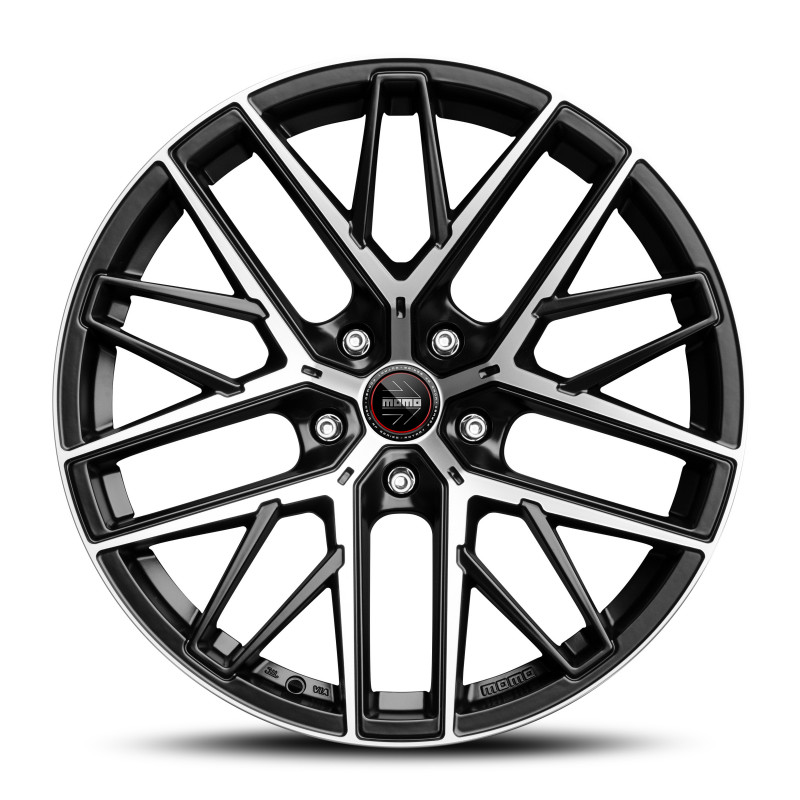 Momo Dark Blade Wheels, Multi-Spoke Painted Car Wheels